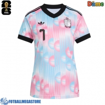 Fotballdrakt Dame Belgia Kevin De Bruyne #7 Bortedrakt VM 2026 Kortermet